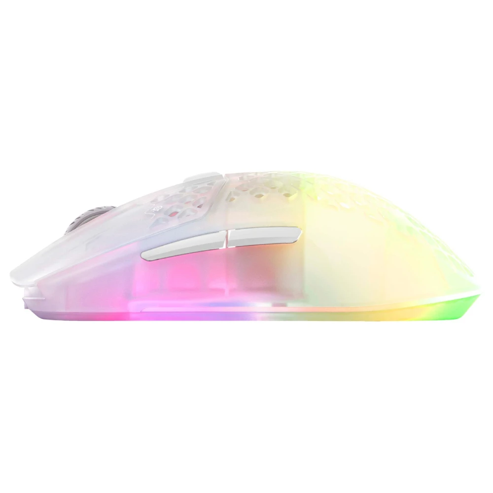 SteelSeries Aerox 3 RGB Ghost Edition Şarjlı Optik Kablosuz Oyuncu Mouse