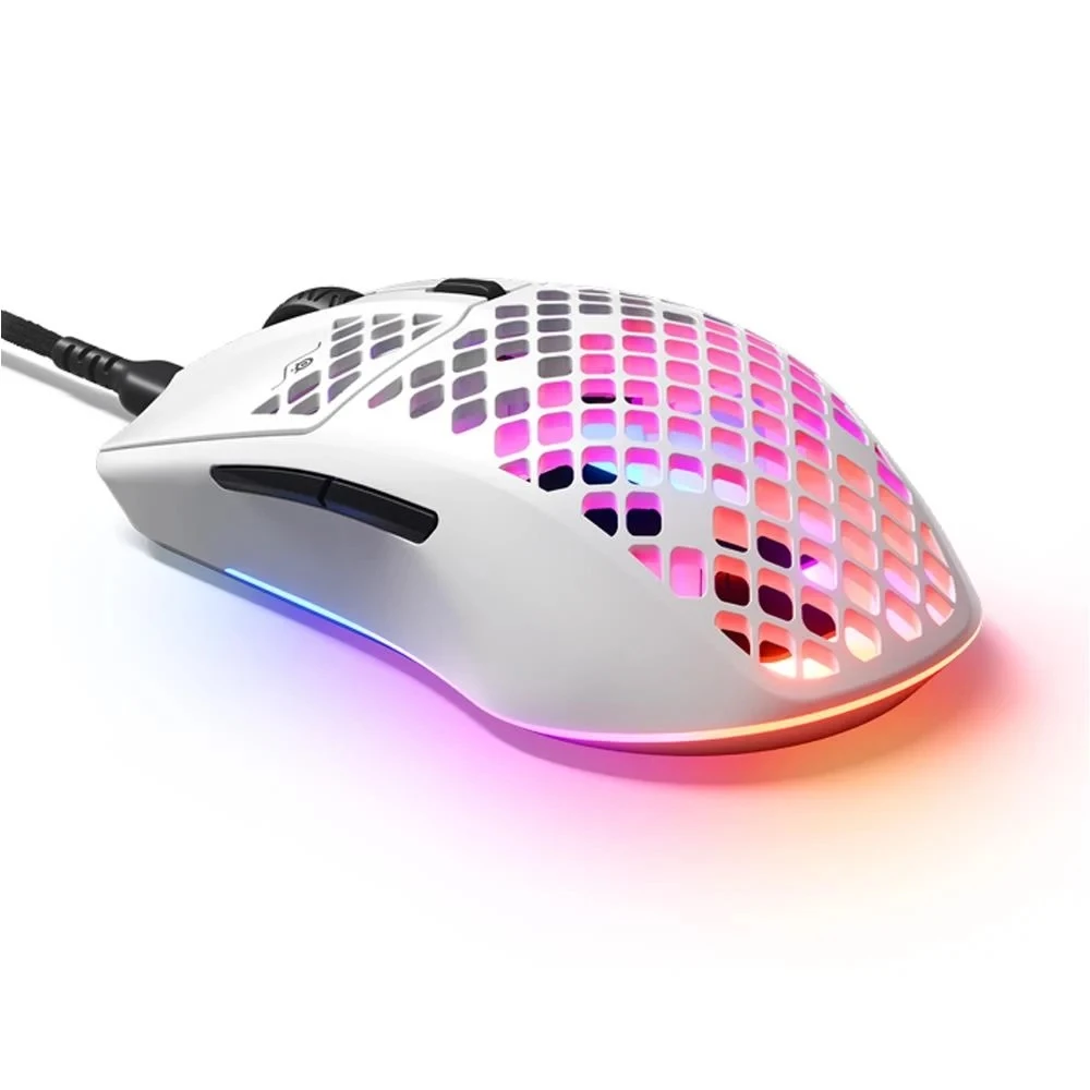 SteelSeries Aerox 3 Snow RGB Optik Kablolu Oyuncu Mouse