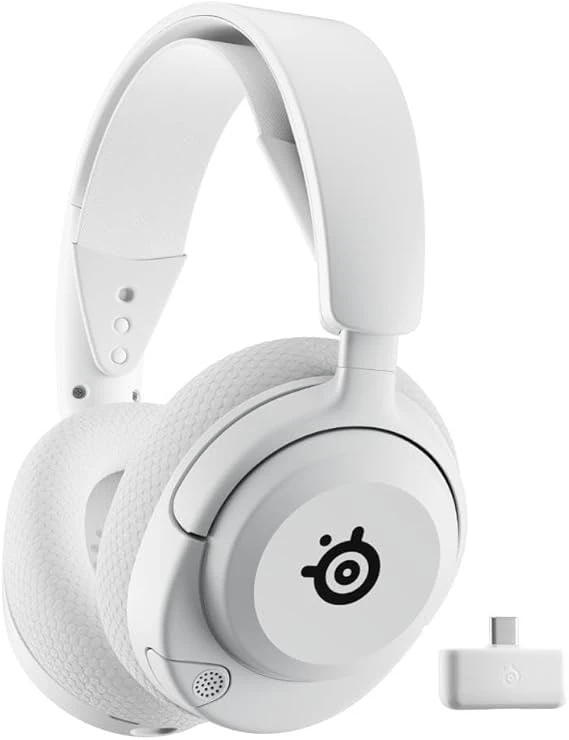 SteelSeries Arctis Nova 5 Beyaz Kablosuz Kulak Üstü Oyuncu Kulaklığı