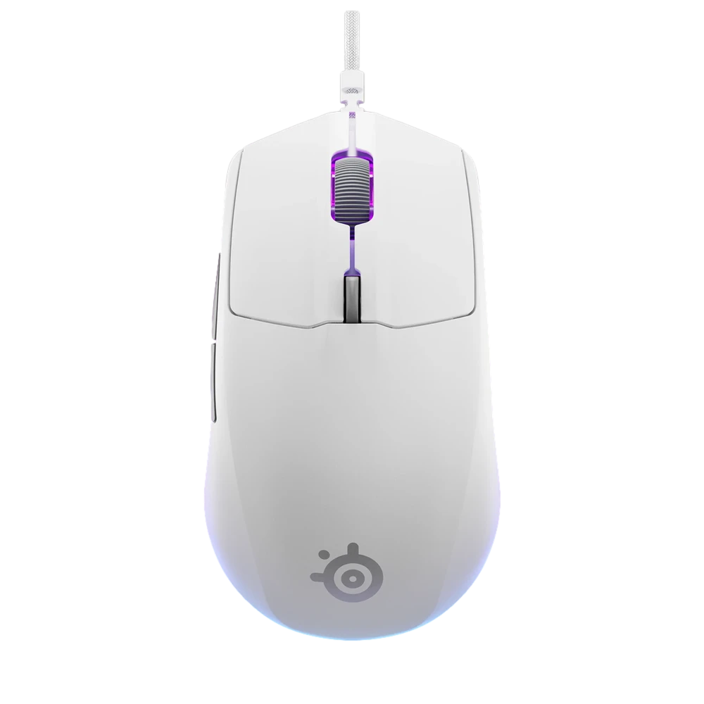 SteelSeries Rival 3 Gen 2 Beyaz RGB Optik Kablosuz Oyuncu Mouse