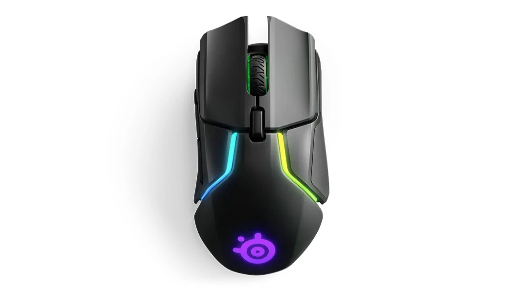 STEELSERİES RİVAL 650 ILLUMİNATED 7 BUTTON OPTİCAL WIRELESS GAMİNG MOUSE - BLACK