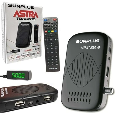 SUNPLUS ASTRA TURBO HD HDMI UYDU ALICISI