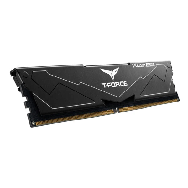 Team T-Force Vulcan Black 16 GB 6000 MHz CL38 FLBD516G6000HC38J01 DDR5 Ram