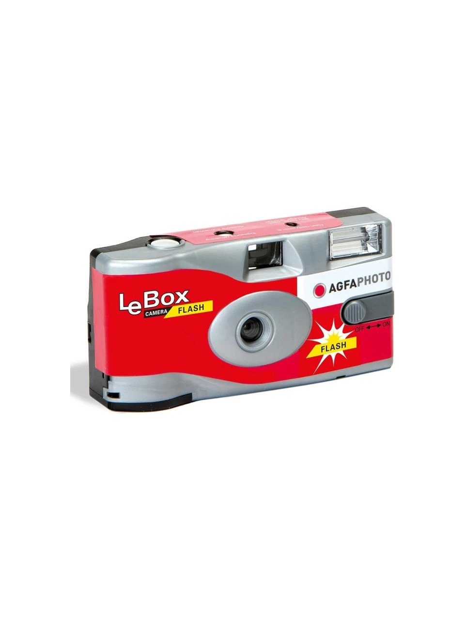 Tek kullanımlık kamera - AgfaPhoto LeBox Flash - 27 renkli fotoğraf