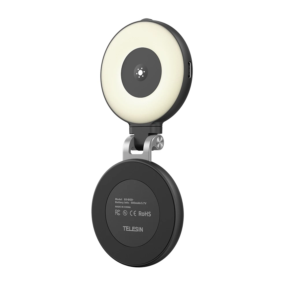 Telesin C03 Magnetic Selfie Ring Light Siyah