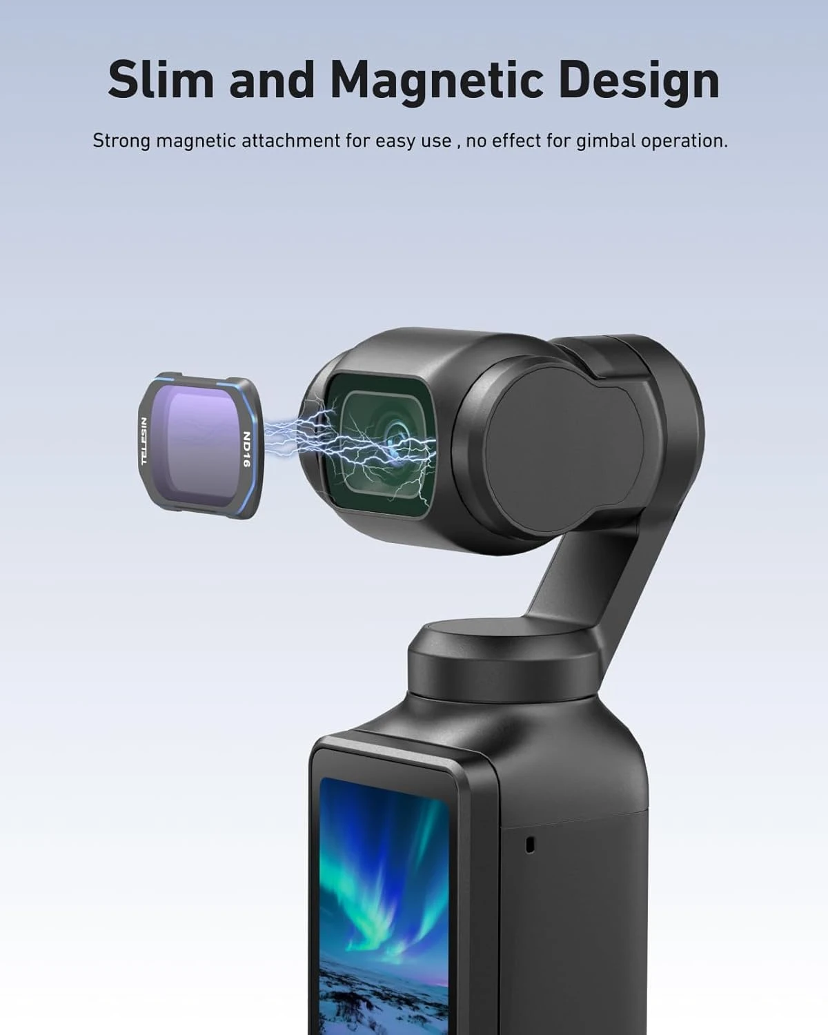 Osmo Pocket 3 ND Filtre Seti (CPL+ ND16/64/256)