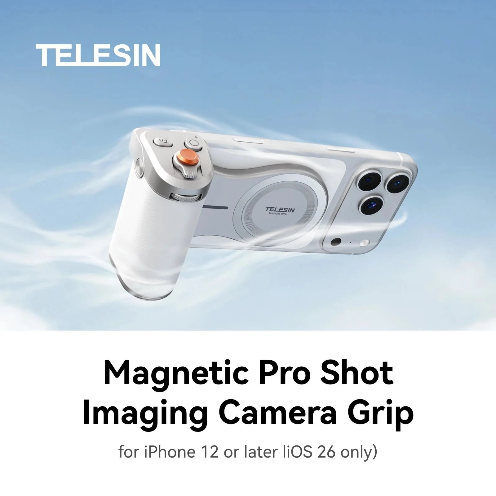TELESIN MagSafe Pro Shot Grip (Sadece iPhone)