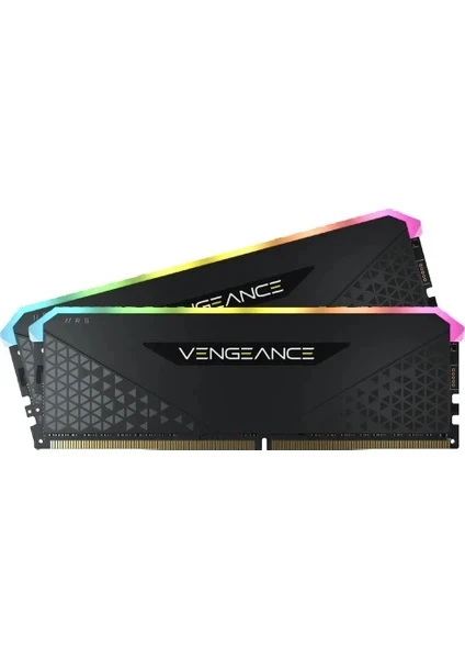 TEŞHİR CORSAİR 32GB (2X 16GB) DDR4 3200MHZ CL16 DUAL KIT RGB PC RAM VENGEANCE RGB RS CMG32GX4M2E3200C16