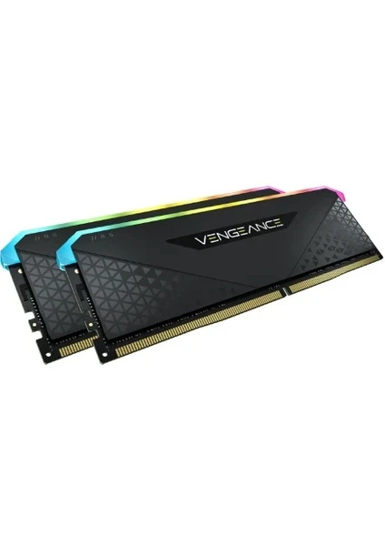 TEŞHİR CORSAİR 32GB (2X 16GB) DDR4 3200MHZ CL16 DUAL KIT RGB PC RAM VENGEANCE RGB RS CMG32GX4M2E3200C16