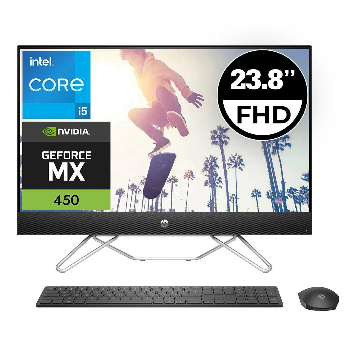 TEŞHİR HP 24-CB1015NT 79N37EA İ5-1235U 8 GB 256 GB SSD MX450 23.8" FULL HD ALL İN ONE PC