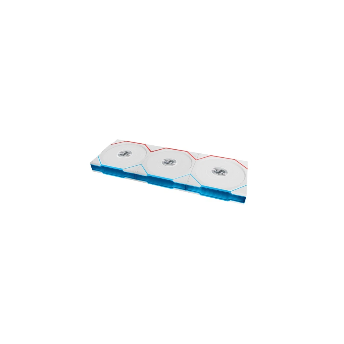 Teşhir Kutusuz 3 adet Lian Li UNI FAN TL Wireless 3x140mm Beyaz Kasa Fanı