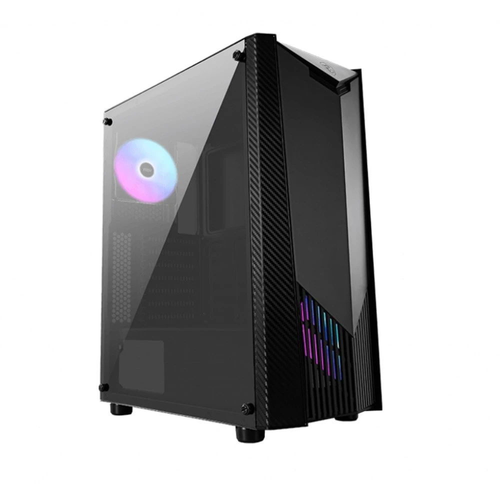 TEŞHİR MSI MAG SHIELD 110R USB 3.2 ARGB TEMPERED GLASS SİYAH ATX MİD TOWER KASA