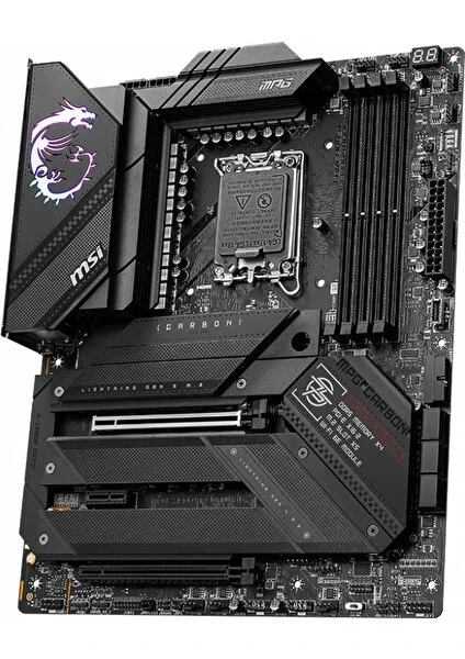 TEŞHİR MSI MB MPG Z790 CARBON WIFI SOKET 1700 DDR5 7600MHZ(OC) PCI-E GEN5 M.2 USB3.2 HDMI 1X2.5G LAN WI-FI 6E ATX
