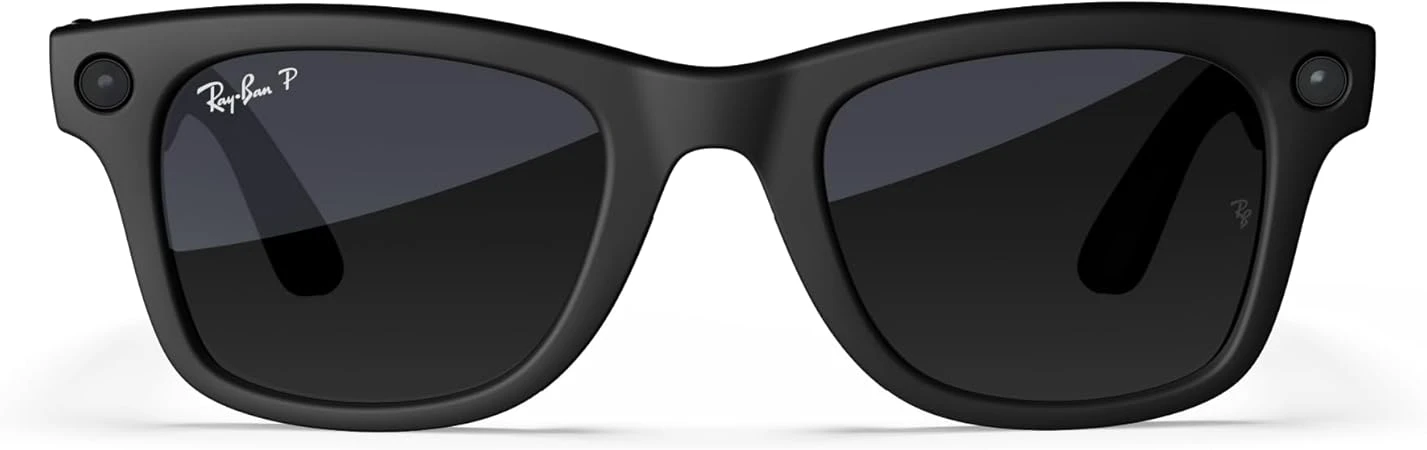 Teşhir Ray Ban Meta Gen2 Wayfarer Mat Siyah Polarize Cam Size 50
