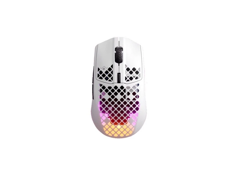 Teşhir SteelSeries Aerox 3 Snow RGB Şarjlı Ergonomik Optik Kablosuz Oyuncu Mouse