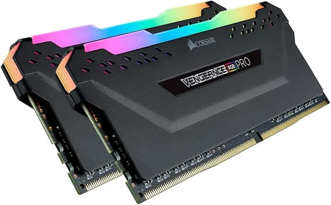 TEŞHİR VENGEANCE® RGB PRO 16GB (2 X 8GB) DDR4 DRAM 3200MHZ C16 BELLEK KİTİ — SİYAHVENGEANCE® RGB PRO 16GB (2 X 8GB) DDR4 DRAM 3200MHZ C16 MEMORY KİT — BLACK