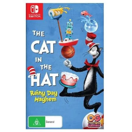 The Cat in The Hat Rainy Day Mayhem Nintendo Switch Oyun