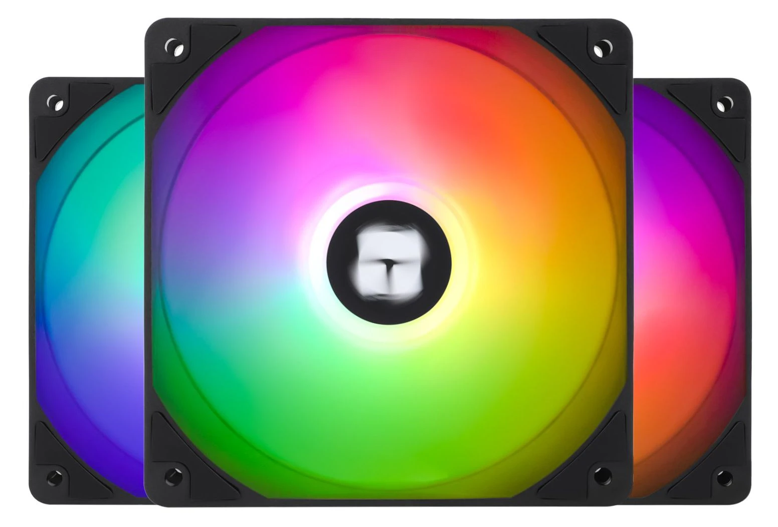 THERMALRİGHT TL-C12C-S ARGB KASA FANI SİYAH ÜÇLÜ PAKET