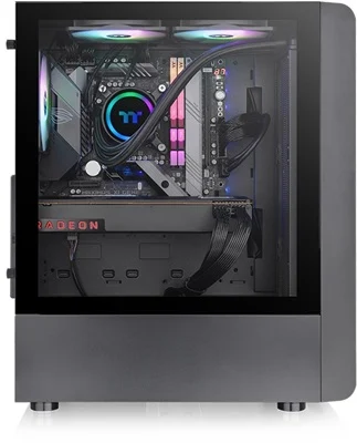 THERMALTAKE S200 TG 650W 80+ ARGB TEMPERED GLASS USB 3.0 ATX MİD TOWER KASA