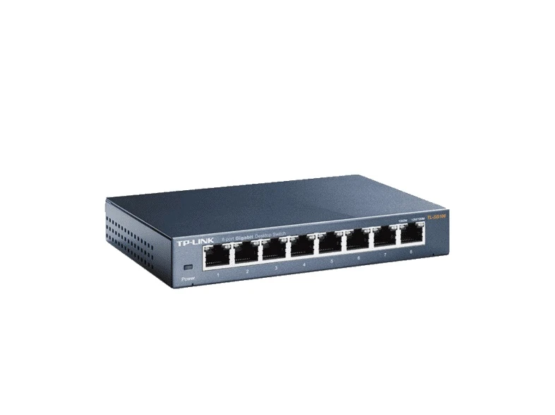 TP-LİNK TL-SG108 SWITCH 8 PORTS BLACK