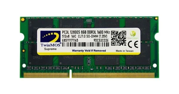 TWİNMOS DDR3 8GB 1600 MHZ 1.35 NOTEBOOK RAM