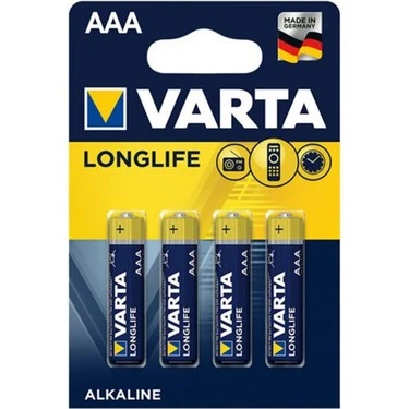 VARTA LONGLİFE 4LÜ İNCE AAA