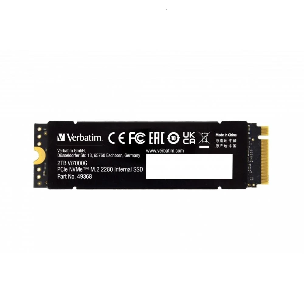 Verbatim Vi7000G PCI-Express 4.0 2 TB M.2 SSD