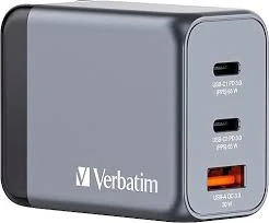 VERBATİM WALL CHARGER 65W GREY ŞARJ ADAPTÖRÜ