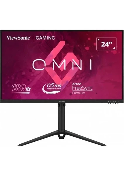 VIEWSONIC 23.8" VX2428 FULLHD 0.5MS 180HZ 2XHDMI DP FREESYNC PREMIUM IPS GAMING MONITOR