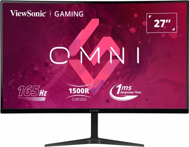 VİEWSONİC 27" VX2718-2KPC-MHD QHD 2560X1440 1MS 165HZ 2XHDMI DP 1500R CURVED FREESYNC GAMING MONİTÖR VX2718-2KPC-MHD