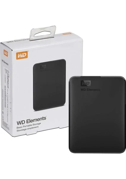 Western Digital Elements WDBHJS0060BBK USB 3.0 2.5" 6 TB Harici Harddisk