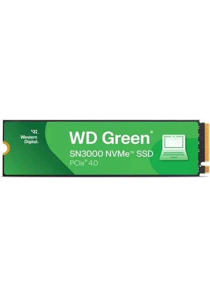 Western Digital Green SN3000 WDS200T4G0E PCI-Express 4.0 2 TB M.2 SSD