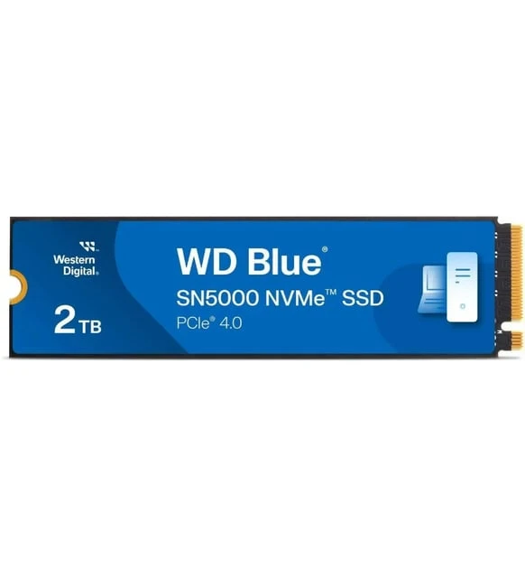 Western Digital Blue SN5000 WDS200T4B0E PCI-Express 4.0 2 TB M.2 SSD