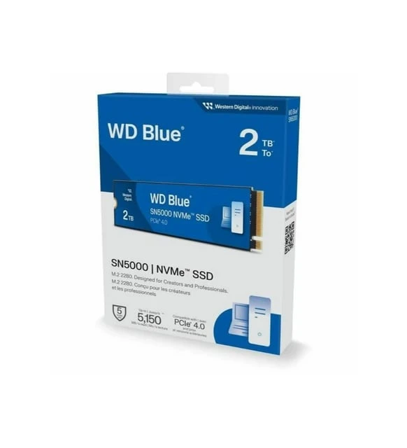 Western Digital Blue SN5000 WDS200T4B0E PCI-Express 4.0 2 TB M.2 SSD
