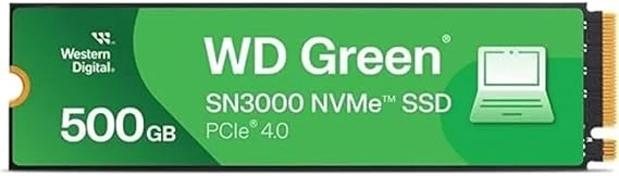 Western Digital Green SN3000 WDS500G4G0E PCI-Express 4.0 500 GB M.2 SSD