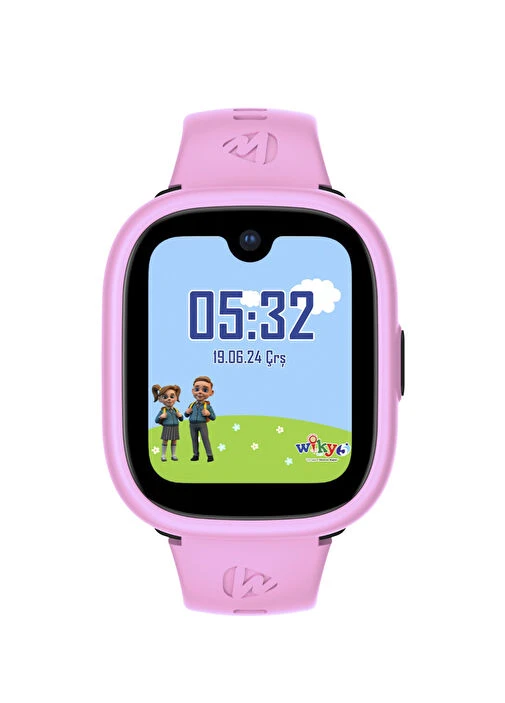 Wiky Watch 4g Göruntulu Konusma Akilli Çocuk Saati Pembe