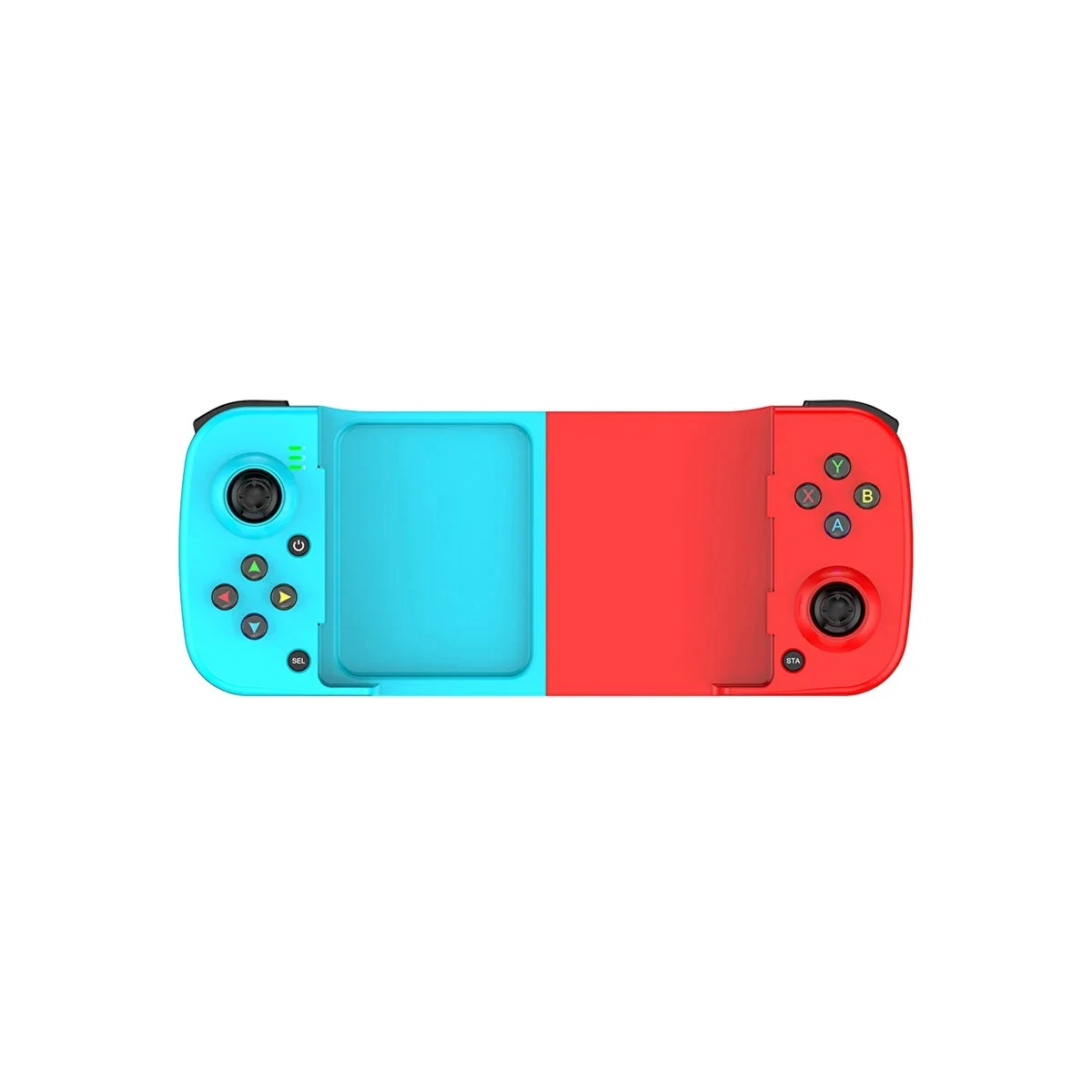WİNEX ANDROİD IOS HARMONYOS SWITCH ANDROİDTV WİNDOWS AKILLI BLUETOOTH TELESKOPİK GAMEPAD JOYSTİCK KIRMIZI-MAVİ