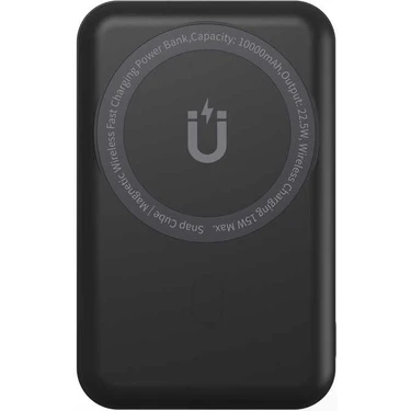 WİWU SNAP CUBE SC 10000 MAGSAFE MIKNASTISLI STANDLI WİRELLES POWERBANK