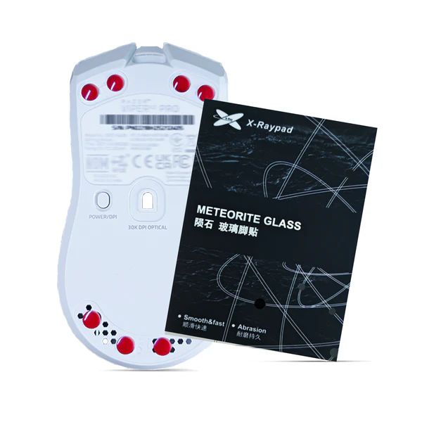 X-Raypad Meteorite Glass Skates - Kırmızı