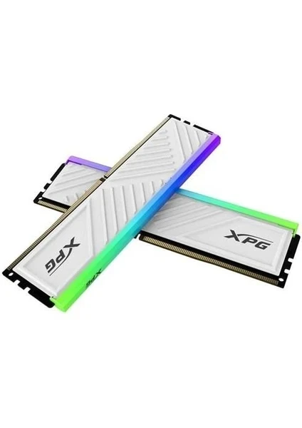 XPG 32GB (2X16GB) SPECTRİX D35G BEYAZ RGB DDR4 3200MHZ CL16 1.35V PC RAM