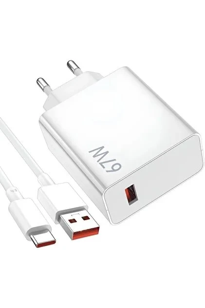Yk Design 67 W Type-C Hızlı Şarj Başlık Set