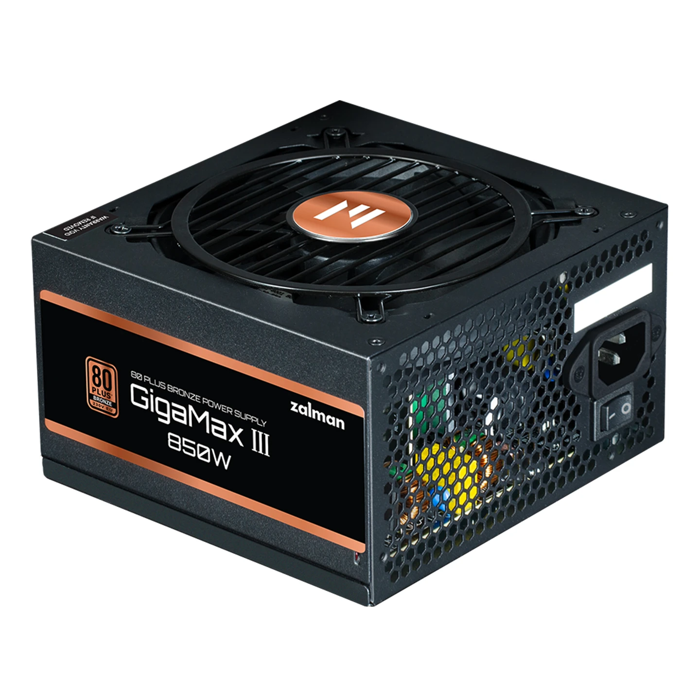 ZALMAN ZM850-GVIII GİGAMAXIII 850W 80+ BRONZE ATX3.0 VE PCIE GEN.5 UYUMLU YARI MODÜLER POWER SUPPLY