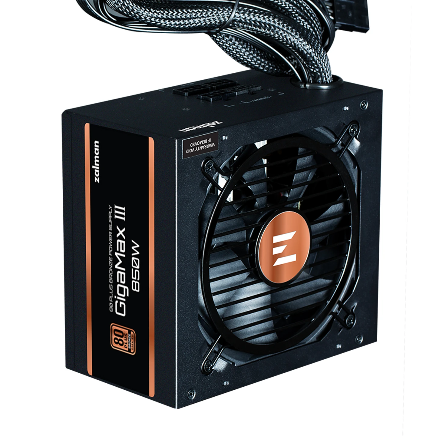 ZALMAN ZM850-GVIII GİGAMAXIII 850W 80+ BRONZE ATX3.0 VE PCIE GEN.5 UYUMLU YARI MODÜLER POWER SUPPLY