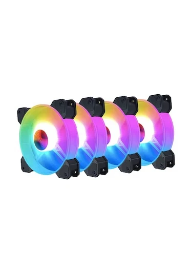 ZOKO ICE-3 4X12CM  ARGB KUMANDALI FAN SETİ