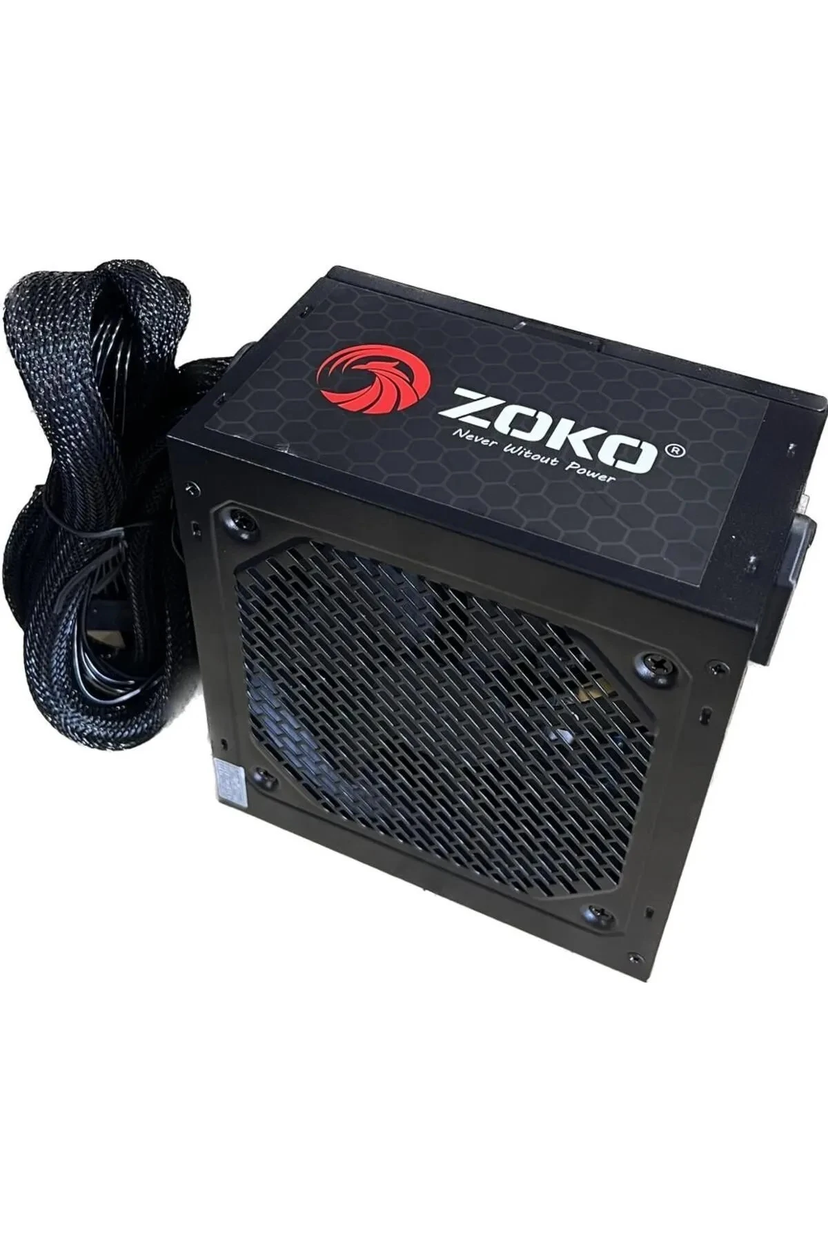 Zoko ZK600 600w 12 Cm Fanlı Siyah Güç Kaynağı