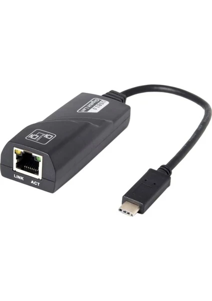 ZR-115A Onezero Type C to 3xUSB + Gigabit 1000 MB Ethernet Çevirici
