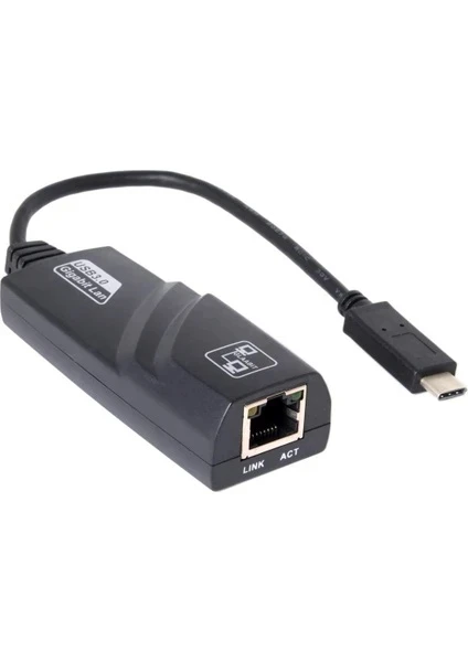 ZR-115A Onezero Type C to 3xUSB + Gigabit 1000 MB Ethernet Çevirici