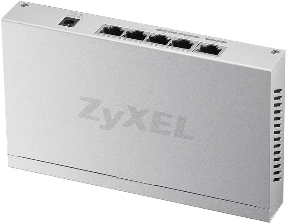ZYXEL Zyxel GS-105B V5 5-Port 10/100/1000 GIGABIT ETHERNET METAL KASA MINI DESKTOP SWITCH