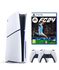 SONY PLAYSTATİON 5 PS5 SLIM CD Lİ + 2.KOL + FC 24 OYUNU (İTHALATÇI GARANTİLİ)