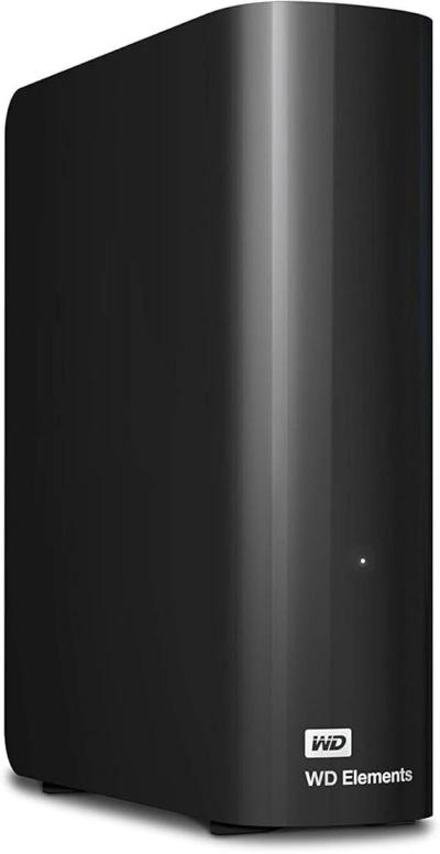2.EL Western Digital Elements Desktop WDBWLG0060HBK USB 3.0 3.5" 6 TB Harici Harddisk  (3 Ay Garanti)